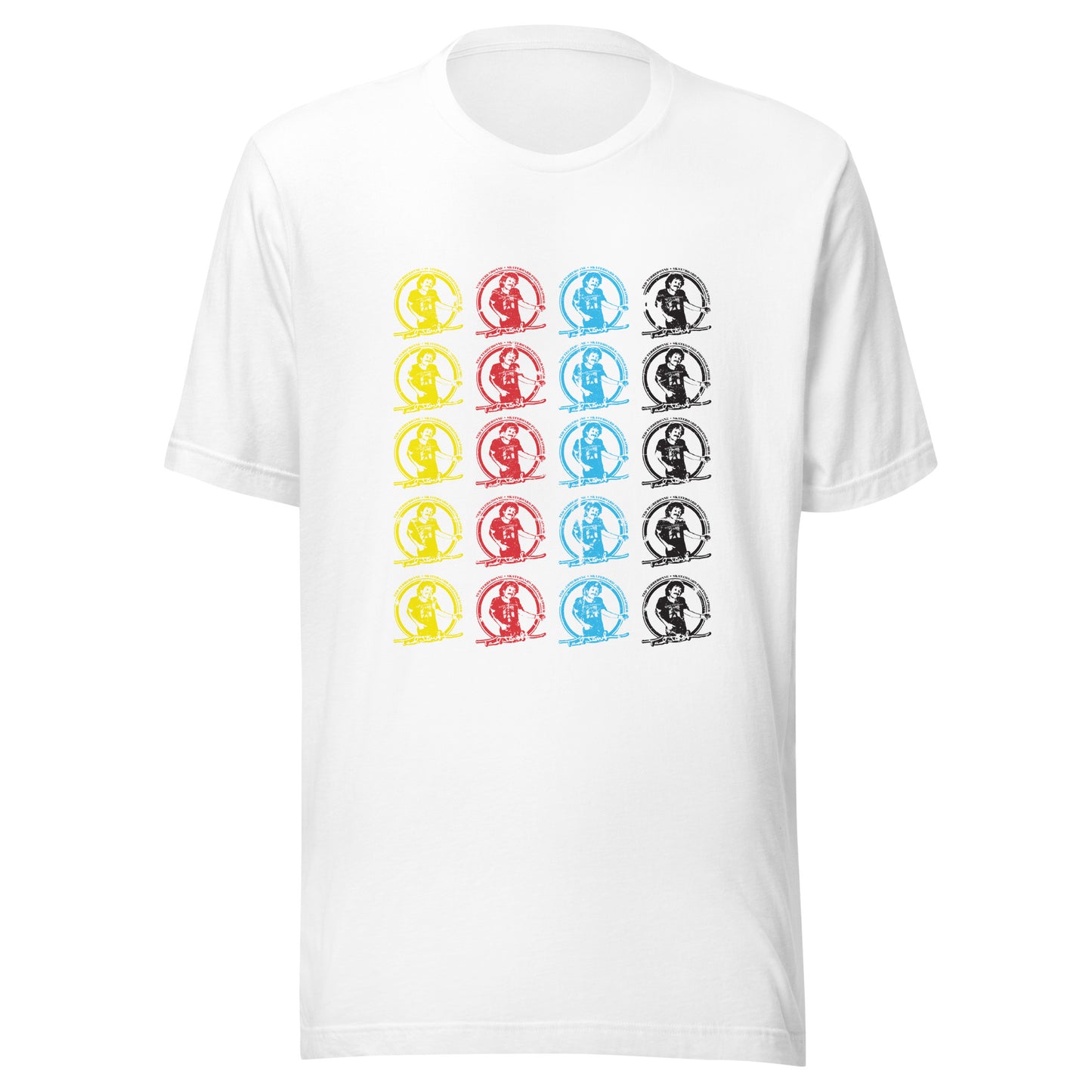 Ted Terrebone, skateboard photographer. MULTI TED Graphic