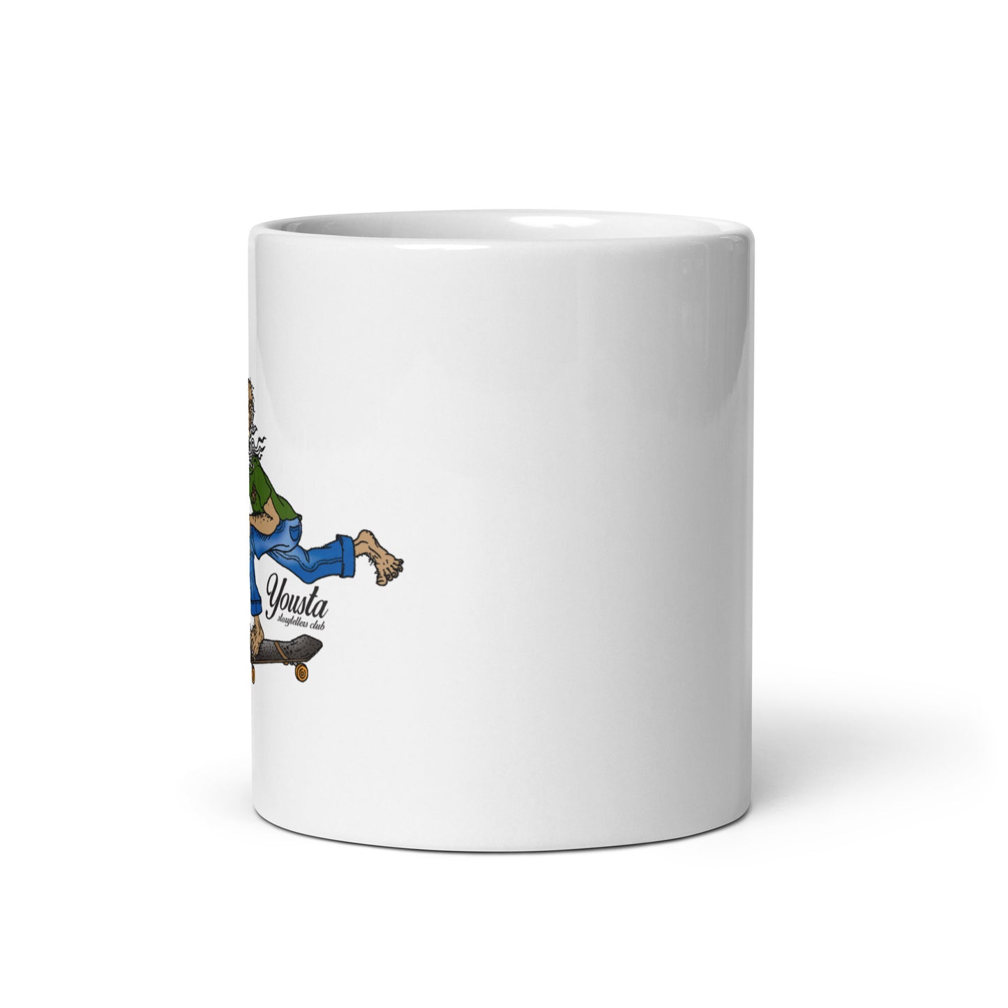 Conscience Commuter White Ceramic Mug