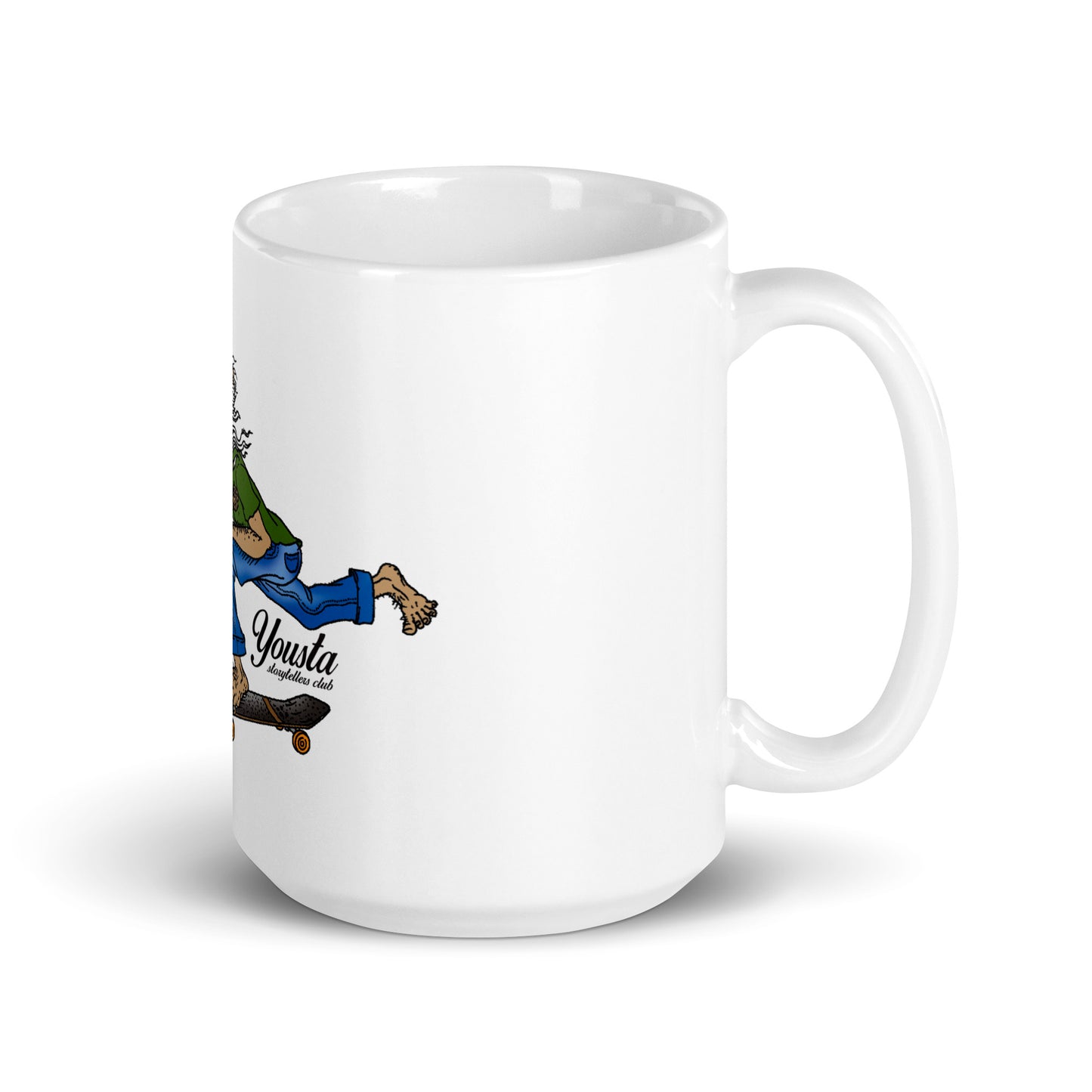 Conscience Commuter White Ceramic Mug