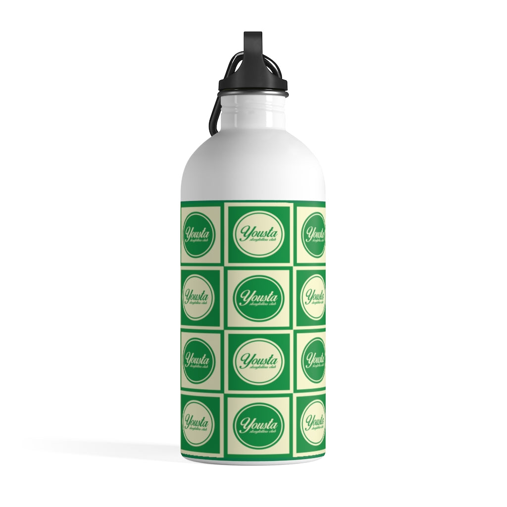 Script pattern Stainless Steel Water Bottle