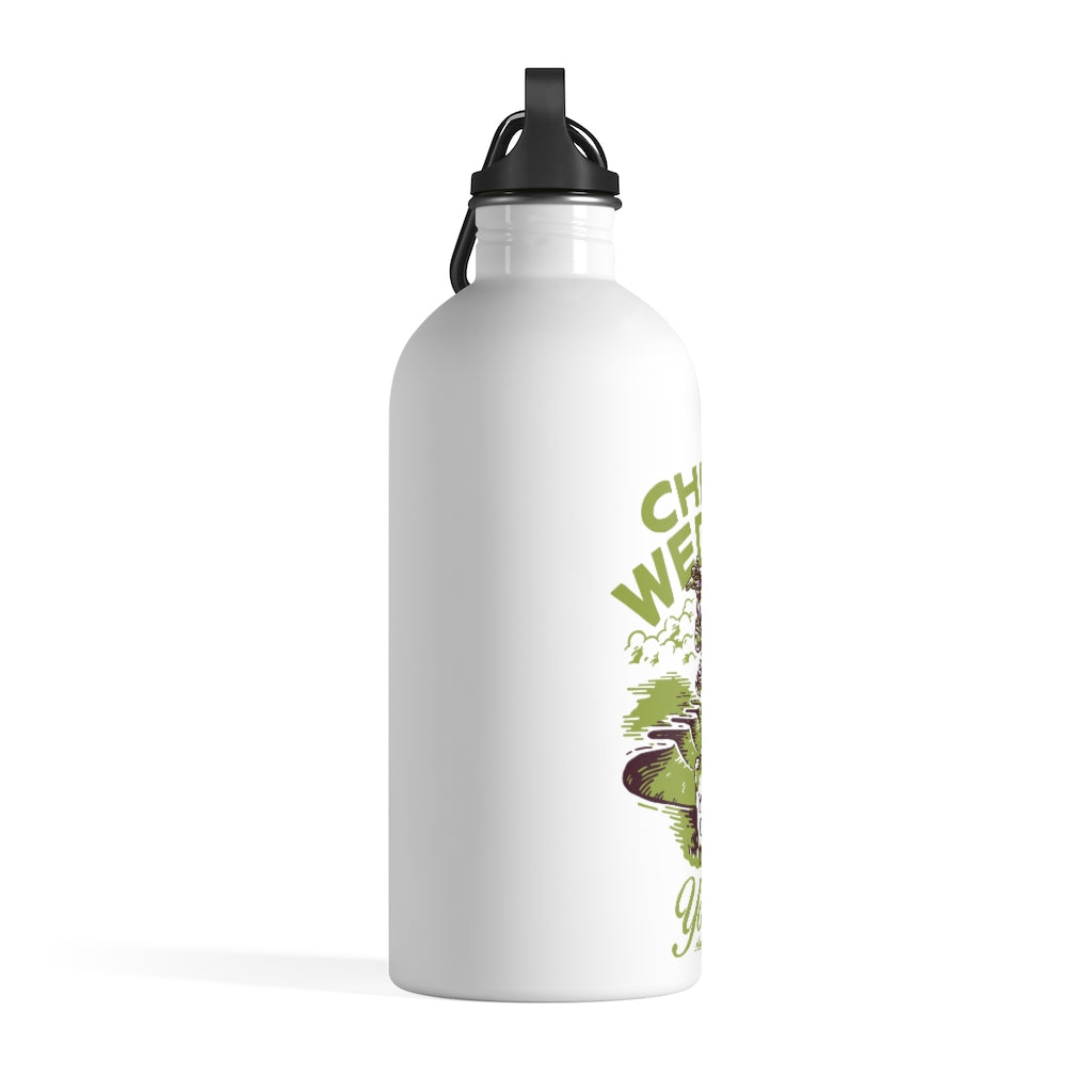 Chris Weddle Mute Death Stainless Steel Water Bottle