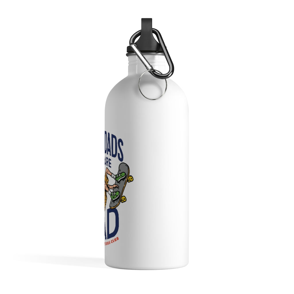 Skate Dads are Rad Stainless Steel Water Bottle