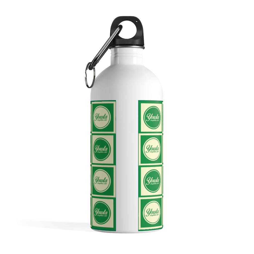 Script pattern Stainless Steel Water Bottle