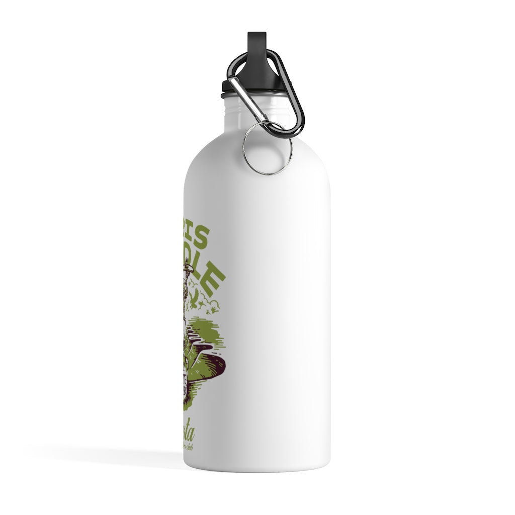 Chris Weddle Mute Death Stainless Steel Water Bottle