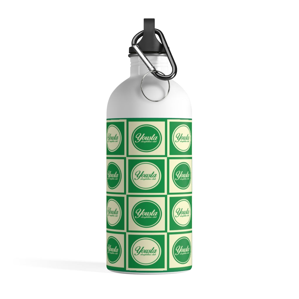 Script pattern Stainless Steel Water Bottle