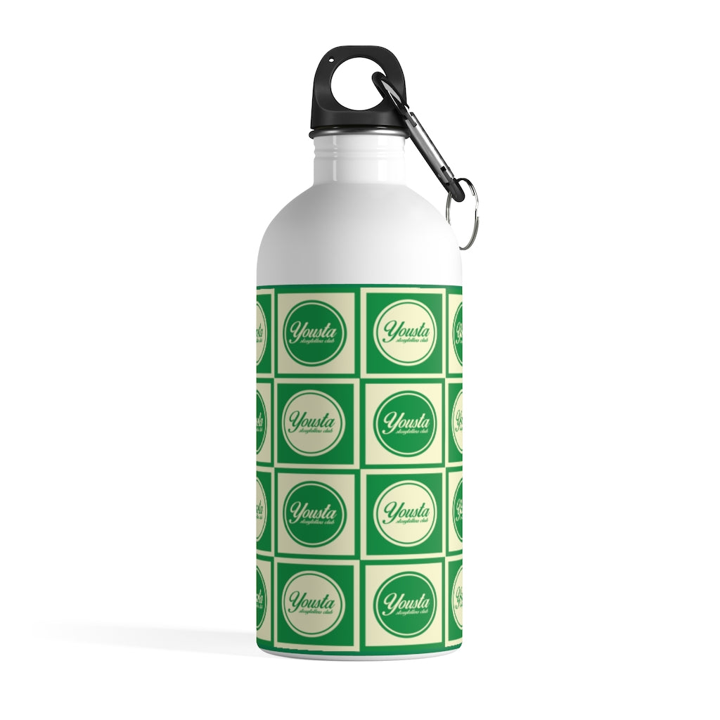 Script pattern Stainless Steel Water Bottle