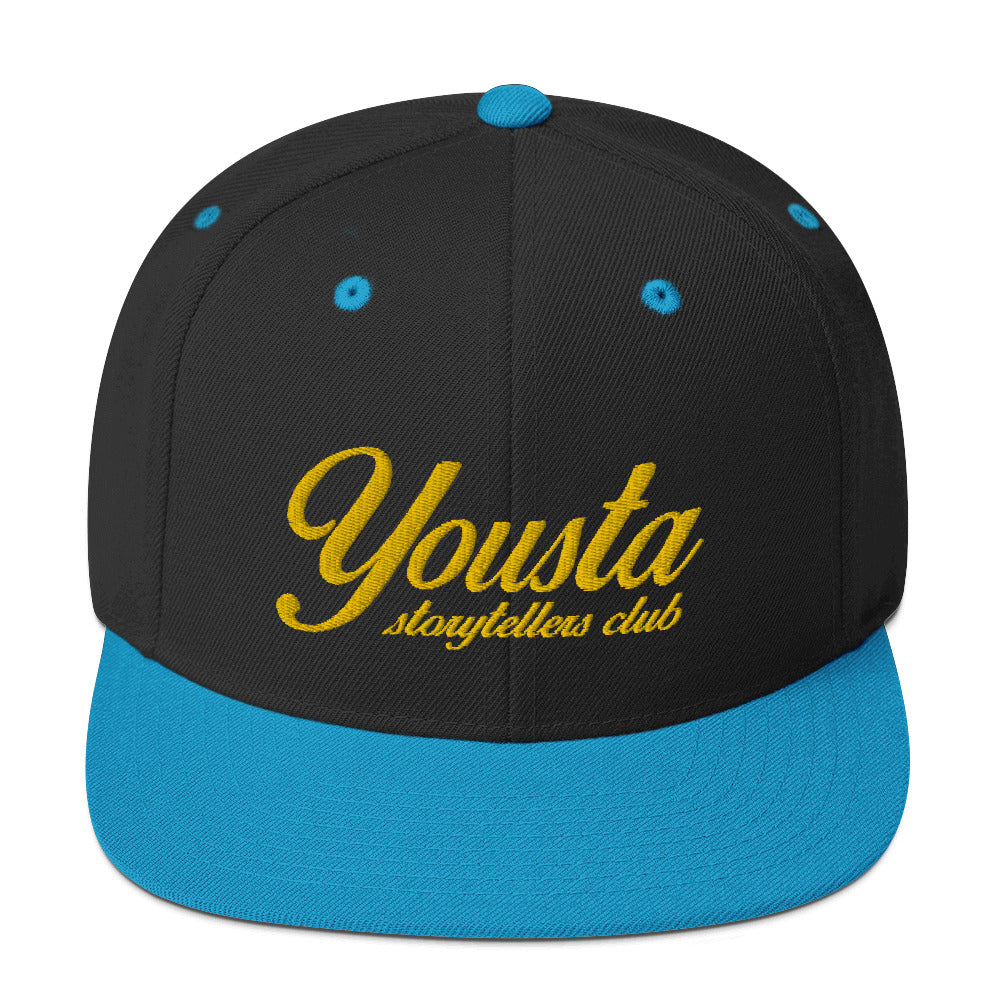 Script Snapback Hat