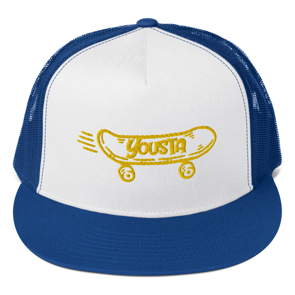 skate board Trucker Cap