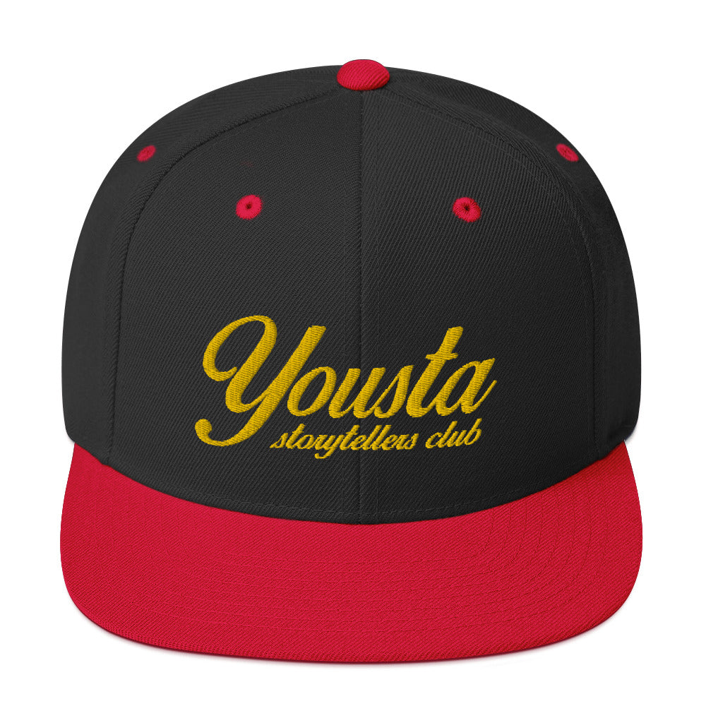 Script Snapback Hat