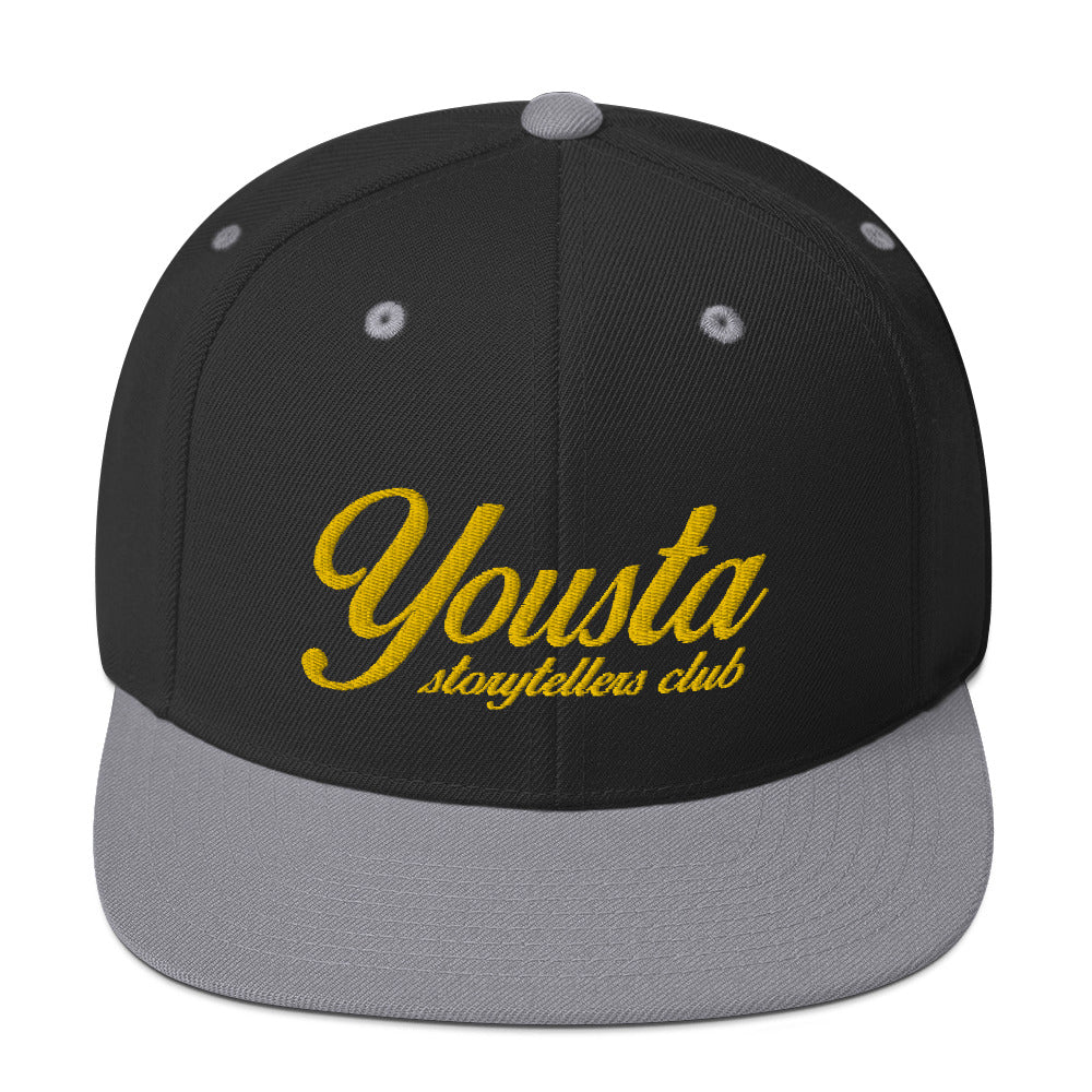 Script Snapback Hat