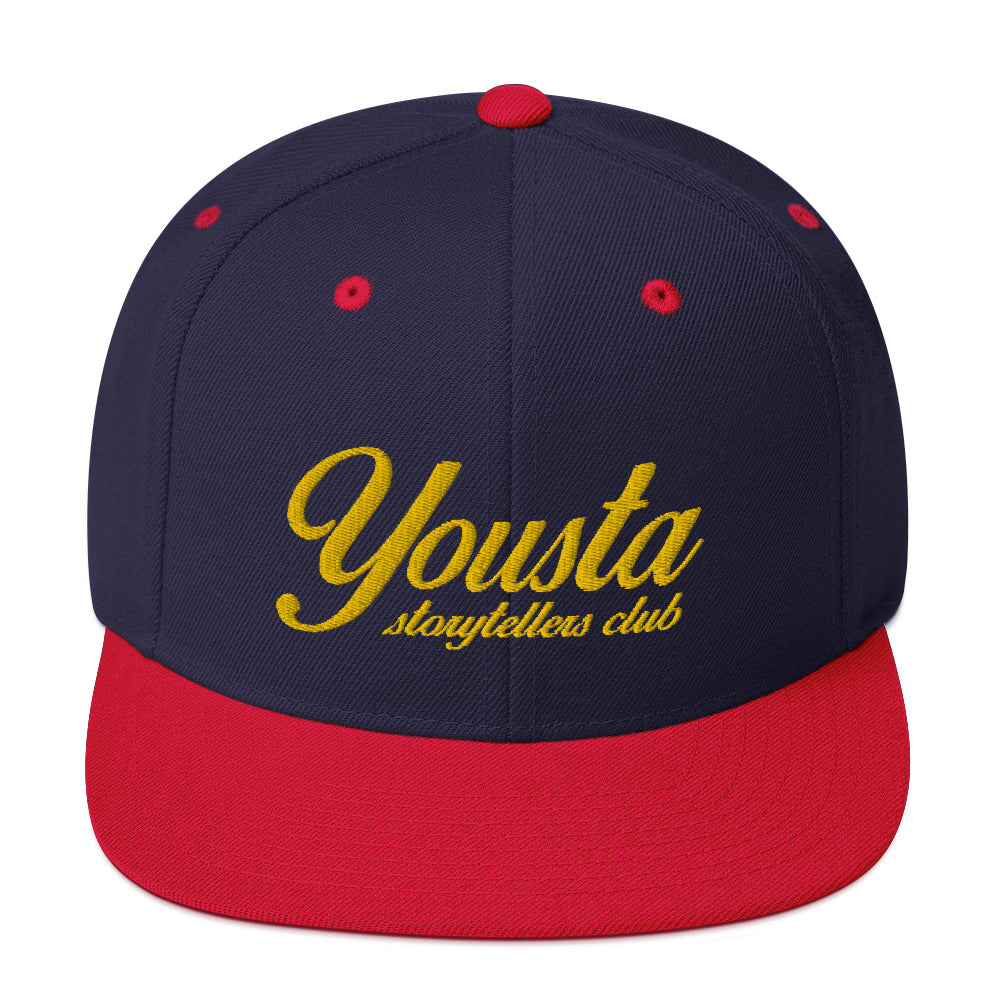 Script Snapback Hat