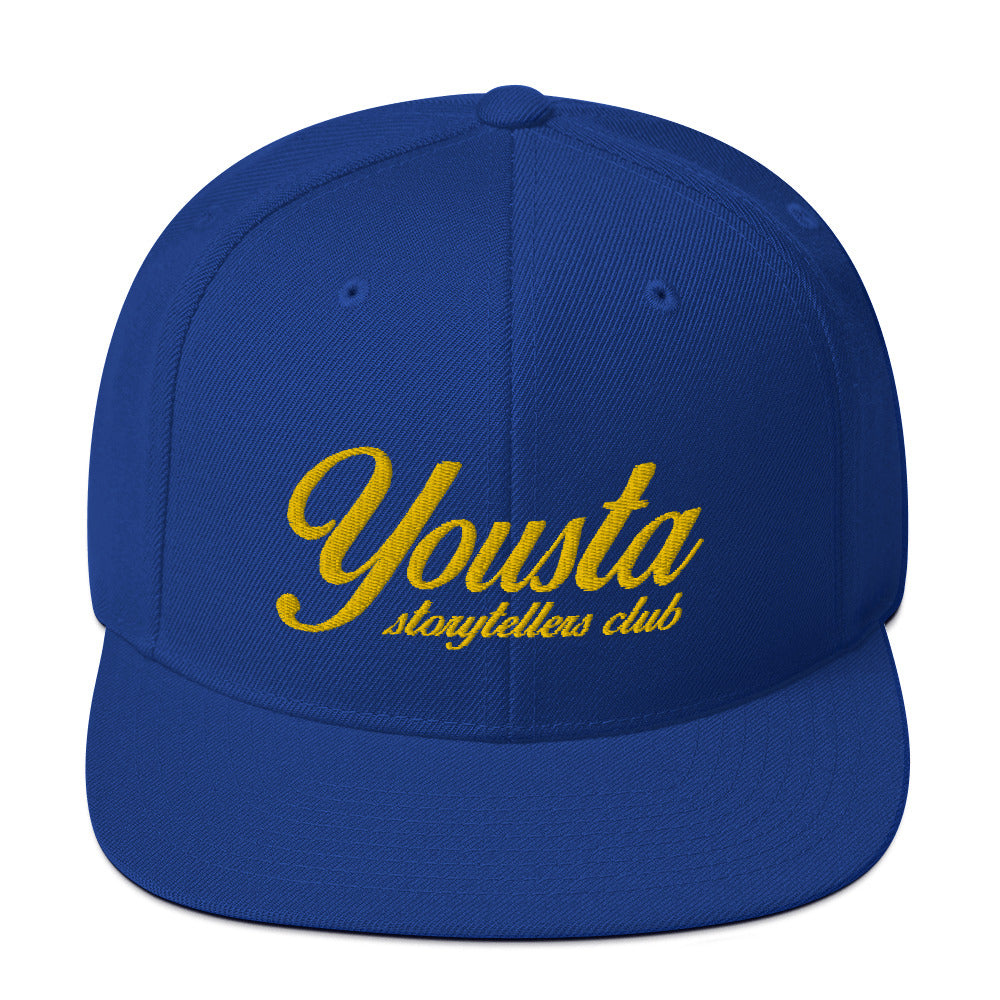 Script Snapback Hat