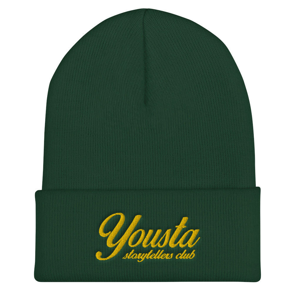 Script Cuffed Beanie