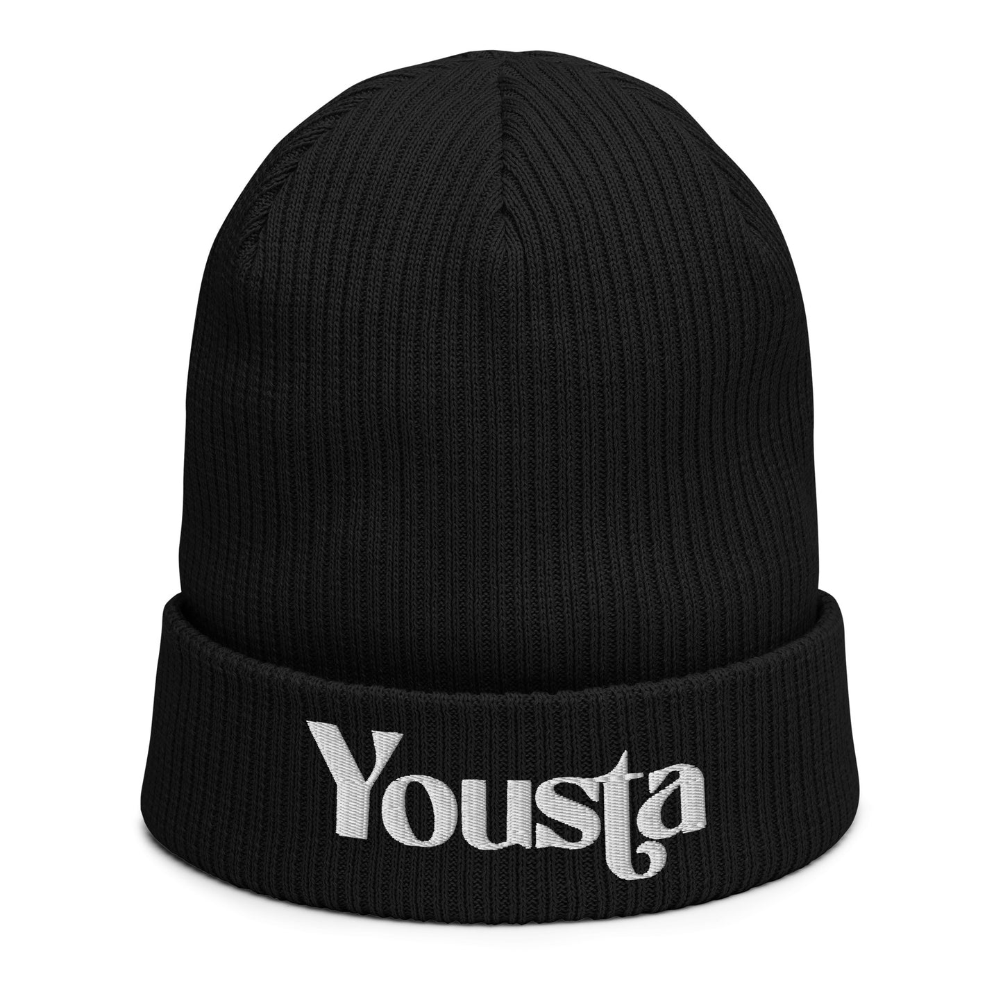 YOUSTA Organic ribbed beanie