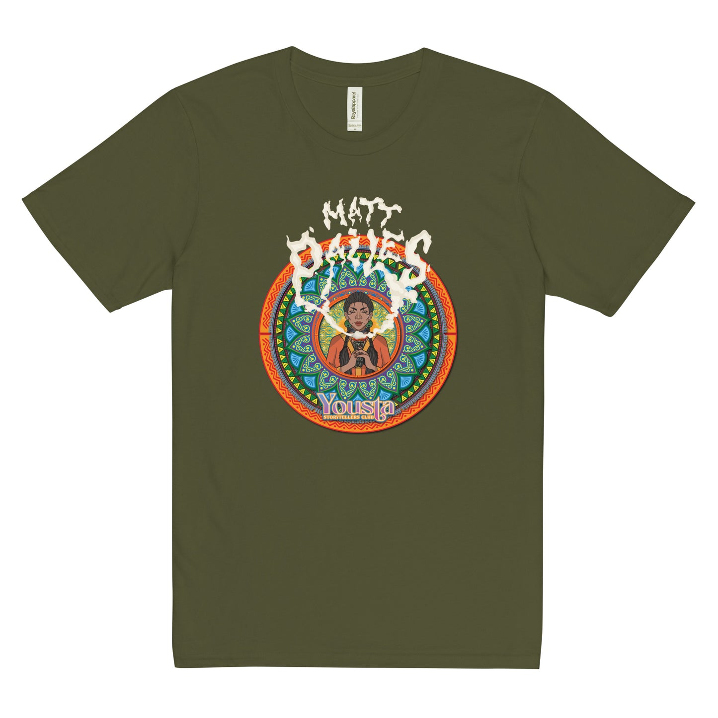 MATT PAILES Unisex premium viscose hemp t-shirt