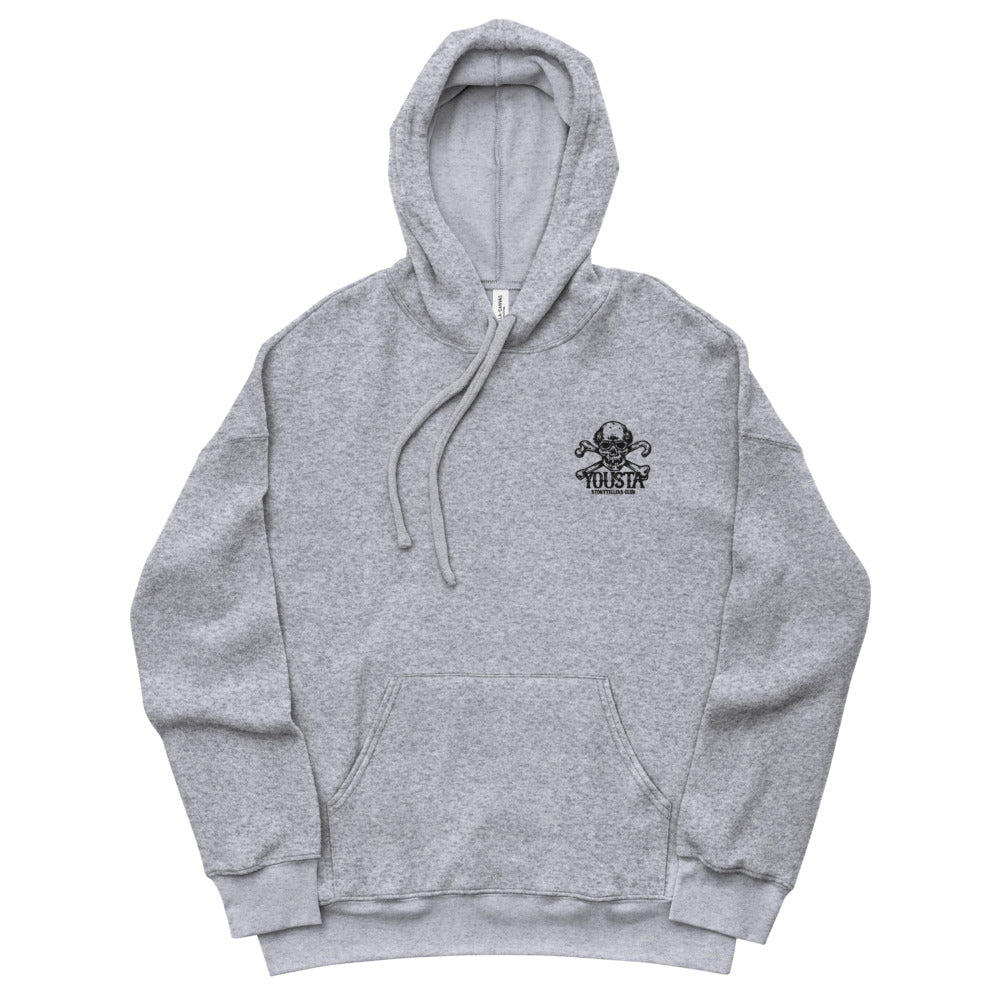 Old Skull Unisex Sueded Fleece Hoodie