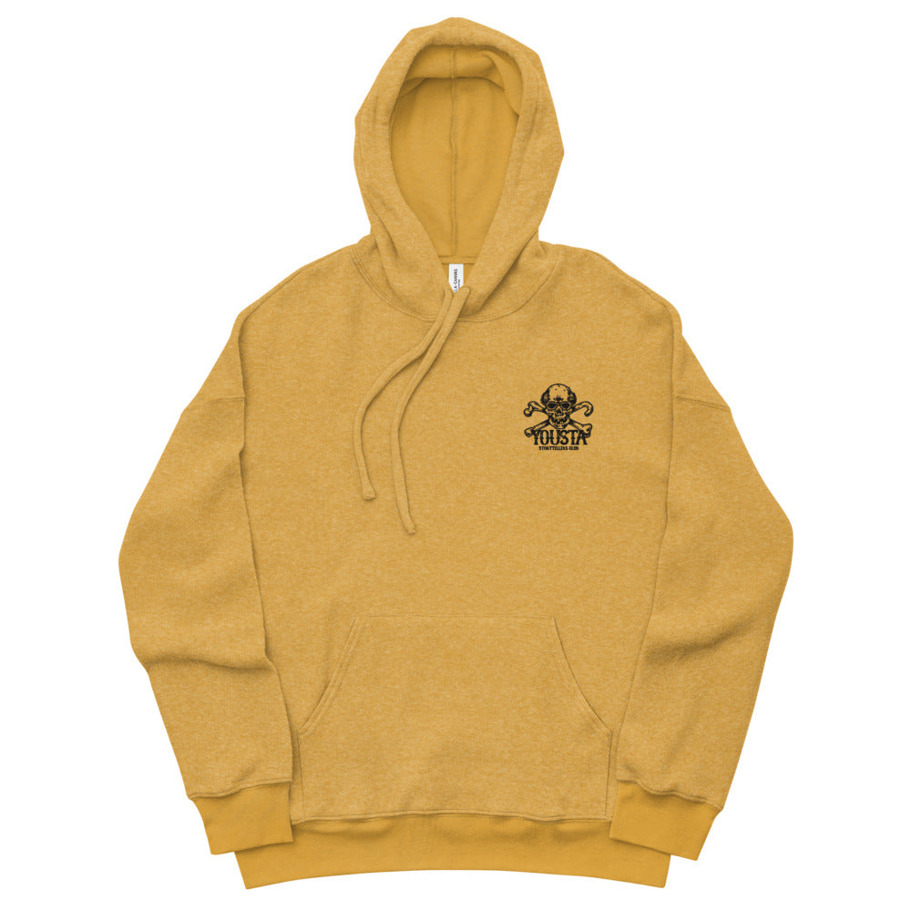 Old Skull Unisex Sueded Fleece Hoodie