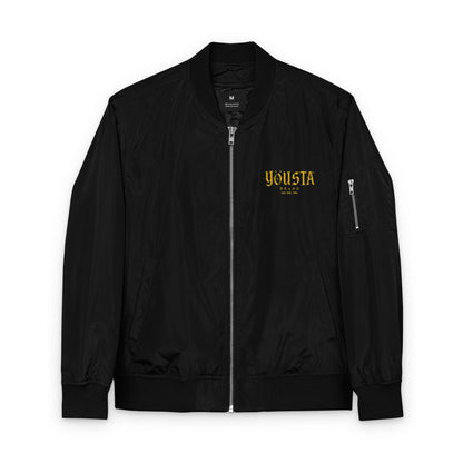 Yousta Embroidered Bomber Jacket - Street Style Essential