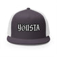 Custom YÖUSTA Brand 5 Panel Trucker Cap - Stylish Embroidered Hat for Everyday Wear