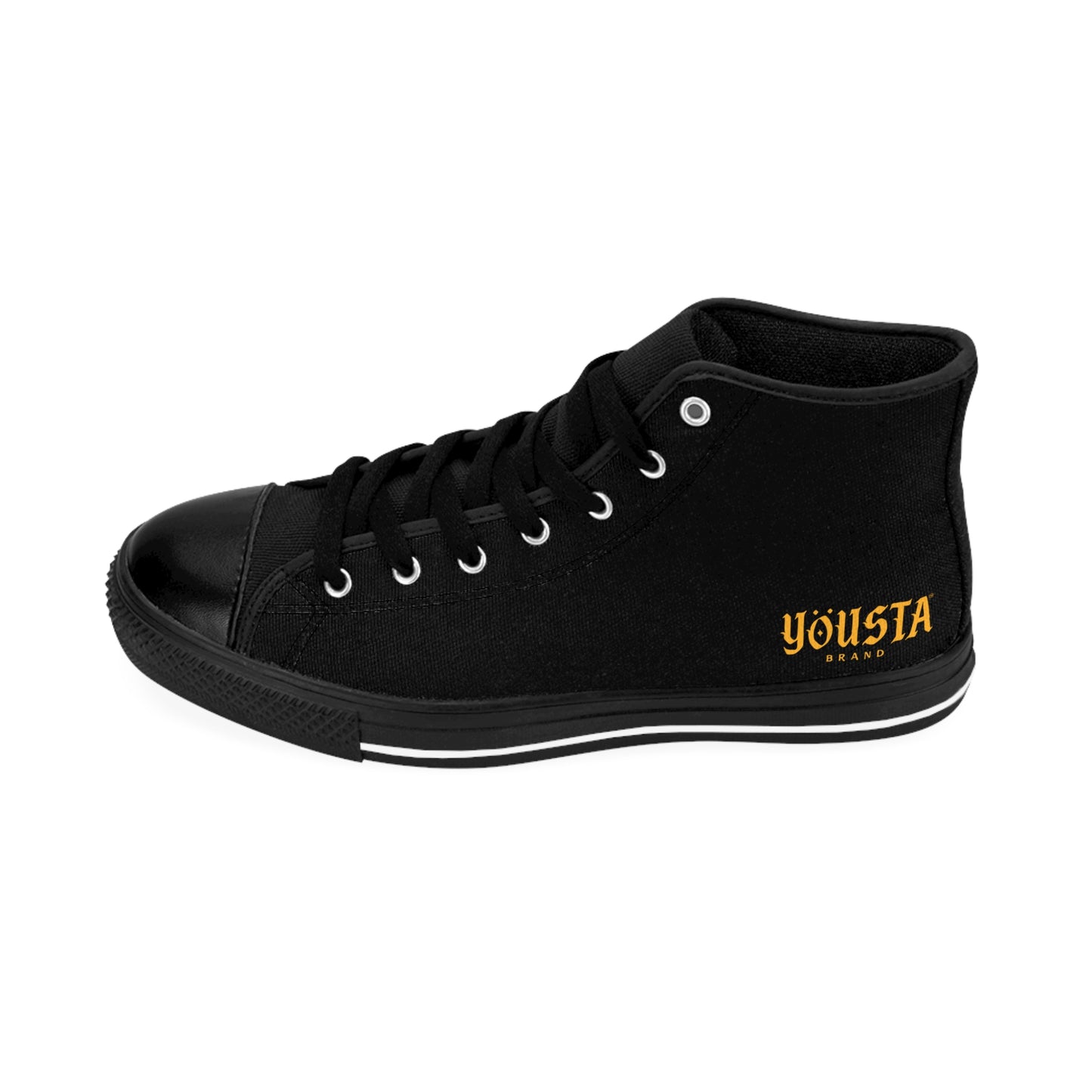 Men's Classic High-Top Sneakers - with 2025 Yousta logo