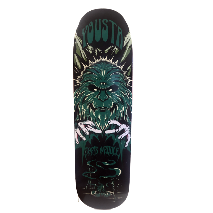 TOXIC GREEN Chris Weddle Psychic Sasquatch