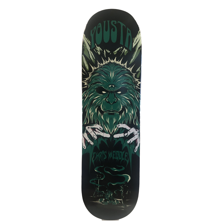 TOXIC GREEN Chris Weddle Psychic Sasquatch