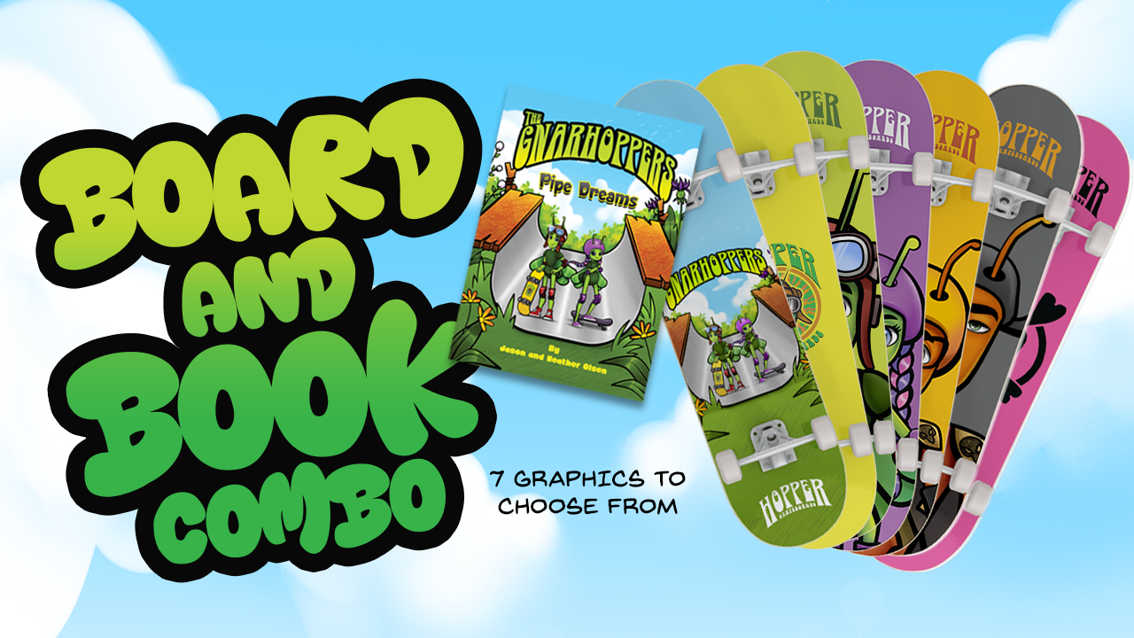 Hopper COMPLETE Board and Book Combo