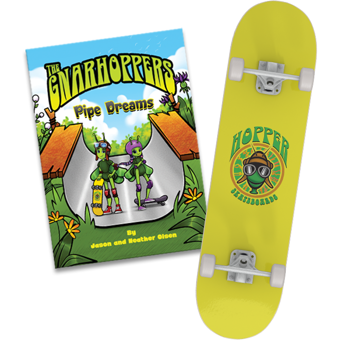 Hopper COMPLETE Board and Book Combo