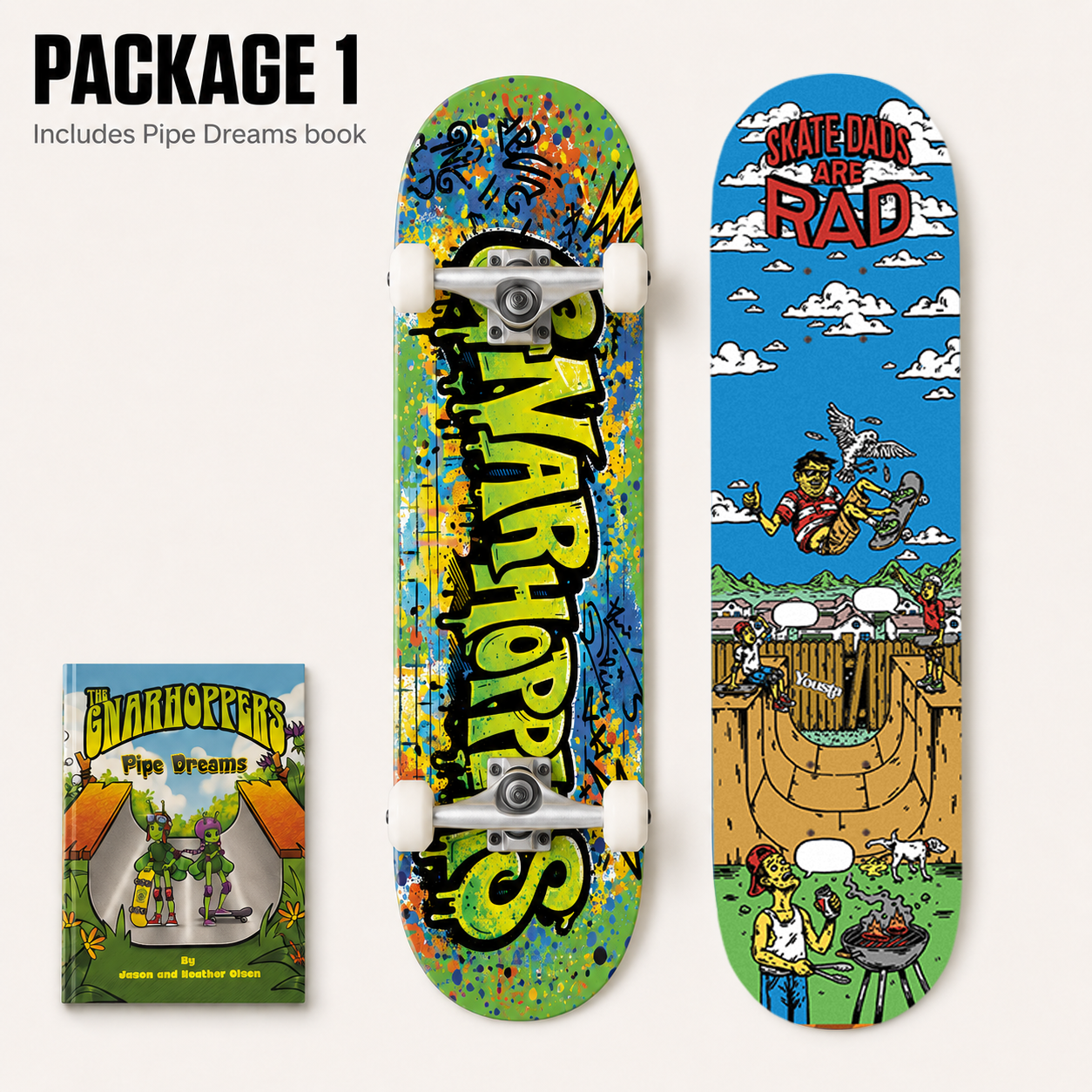 Get Rad With Dad! Father’s Day Skate Bundle