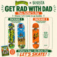Get Rad With Dad! Father’s Day Skate Bundle