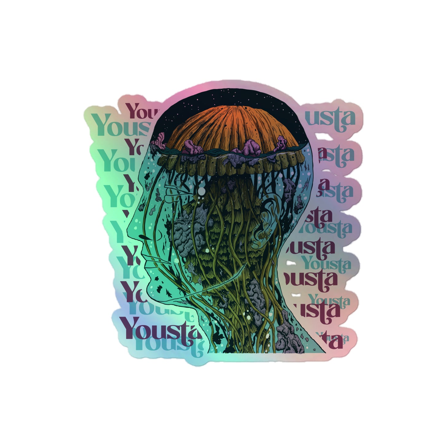 Aquarian Insight Holographic stickers