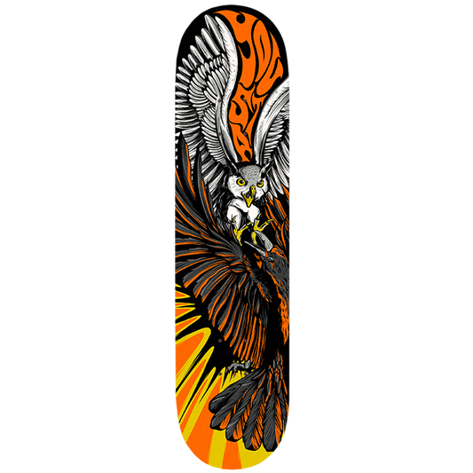 Owl Vs Crow Orange