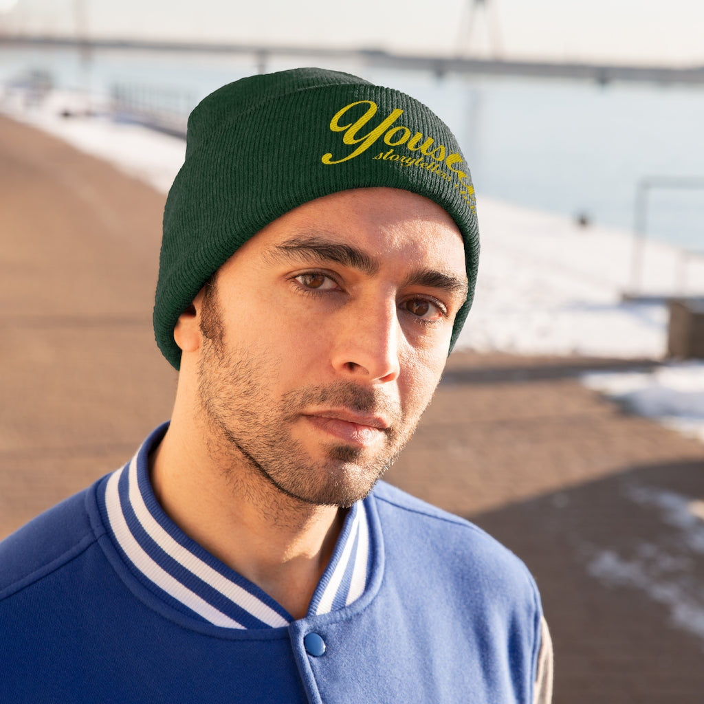 Script classic Knit Beanie