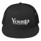 YOUSTA 22 LOGO (WHITE LOGO) Trucker Cap