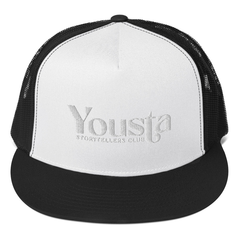 YOUSTA 22 LOGO (WHITE LOGO) Trucker Cap
