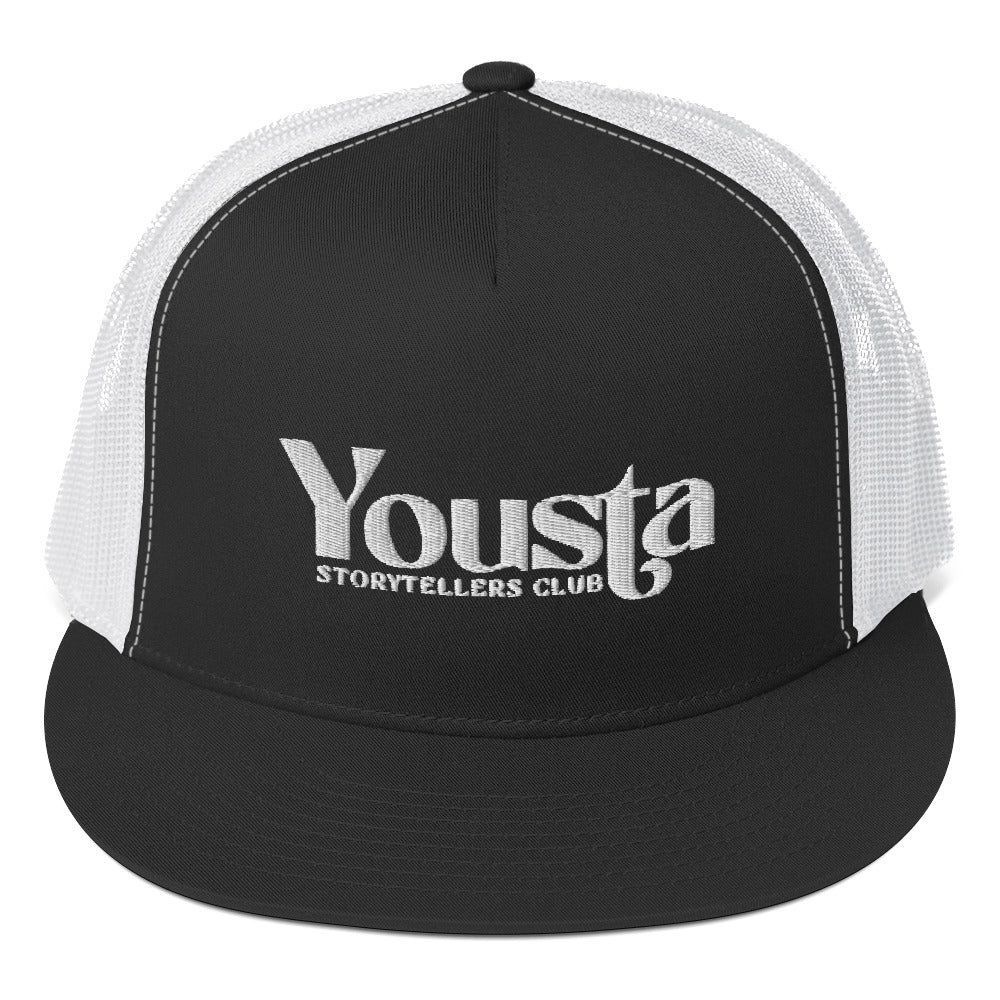 YOUSTA 22 LOGO (WHITE LOGO) Trucker Cap