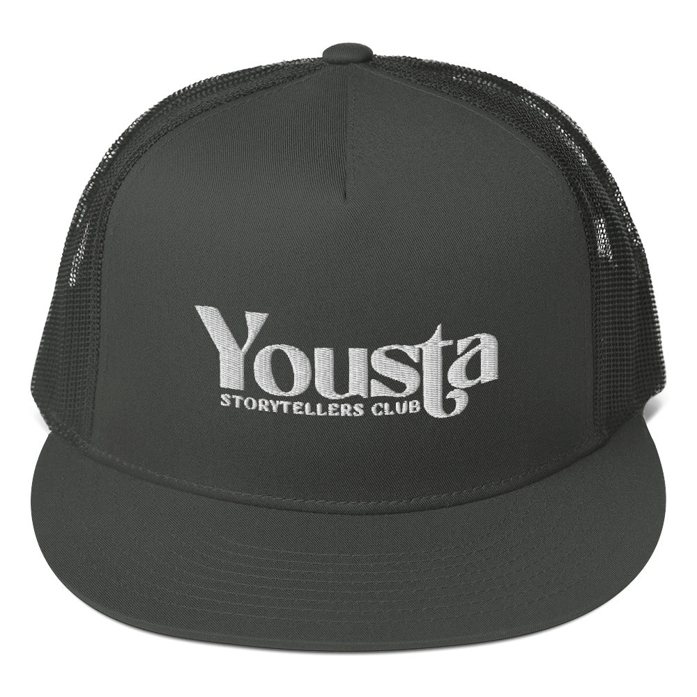 YOUSTA 22 LOGO (WHITE LOGO) Trucker Cap