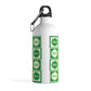 Script pattern Stainless Steel Water Bottle
