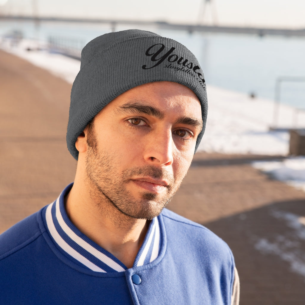 Script classic Knit Beanie