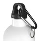 Script pattern Stainless Steel Water Bottle