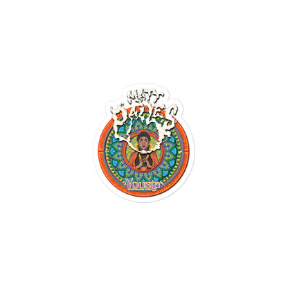 Matt Pailes Guest rider graphic Bubble-free stickers