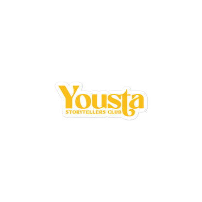 Yousta 22 logo Bubble-free stickers