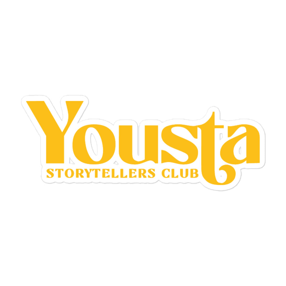 Yousta 22 logo Bubble-free stickers
