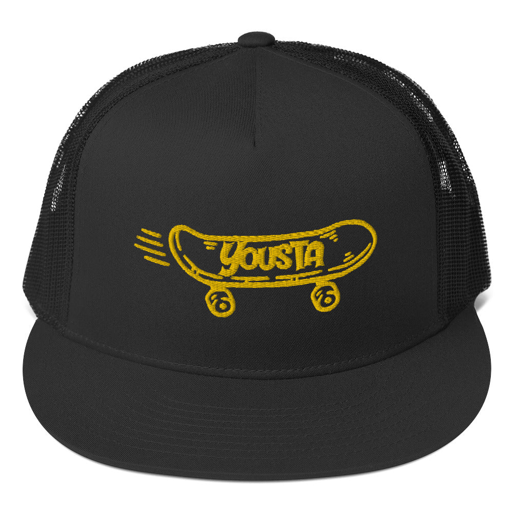 skate board Trucker Cap