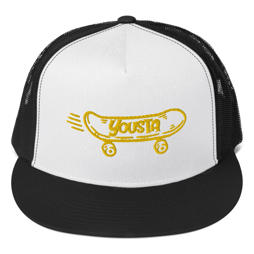 skate board Trucker Cap