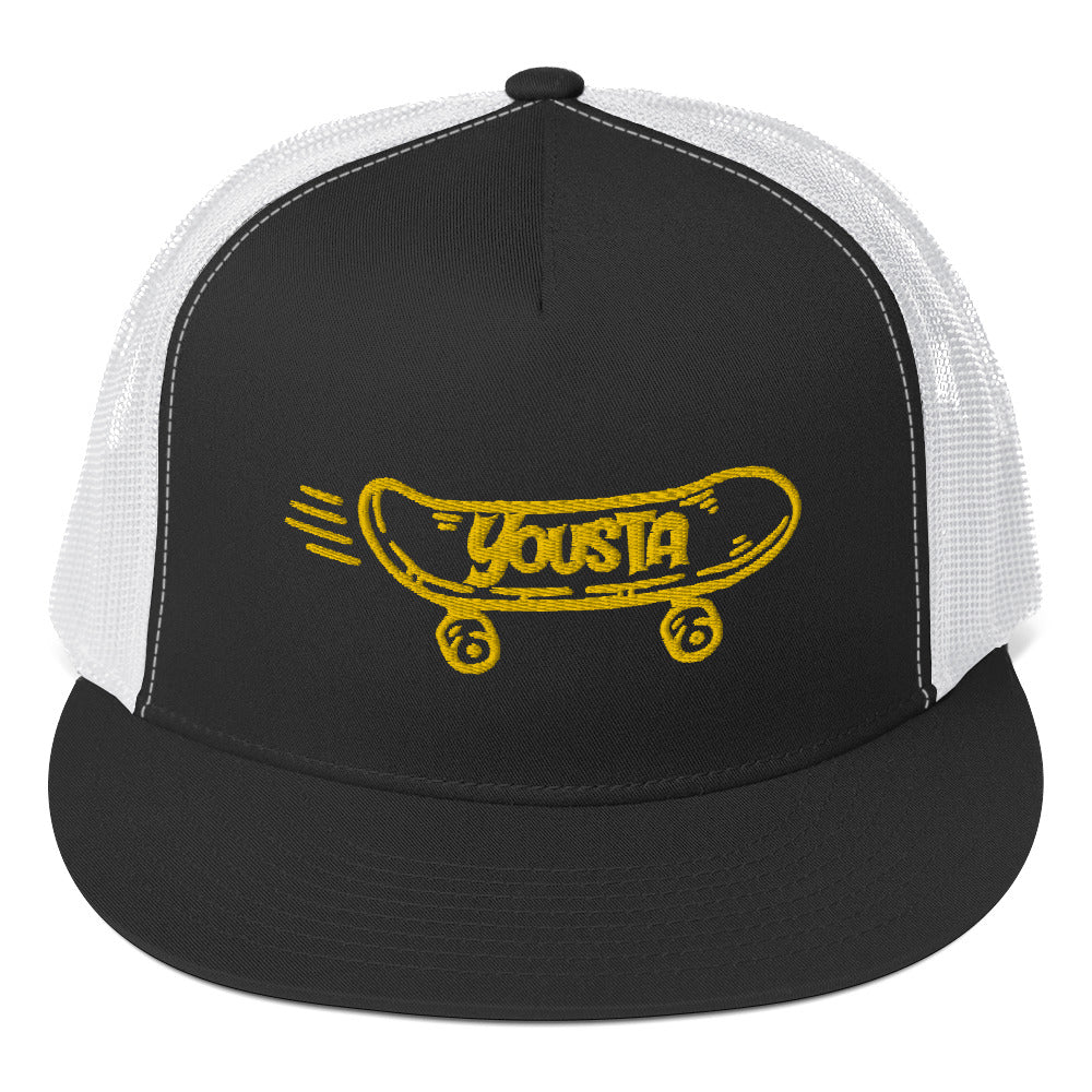 skate board Trucker Cap