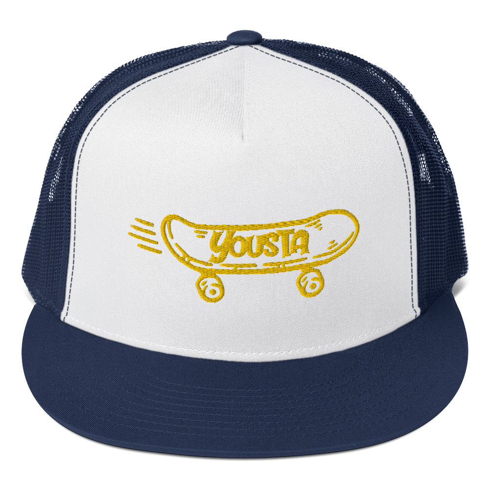 skate board Trucker Cap