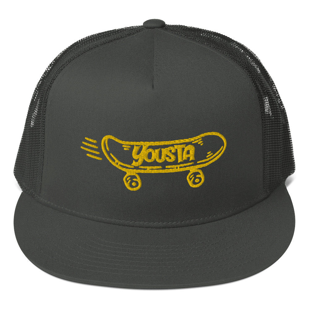 skate board Trucker Cap