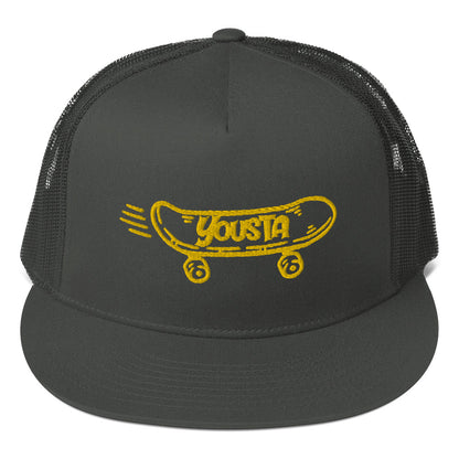 skate board Trucker Cap