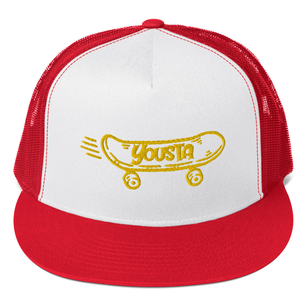 skate board Trucker Cap
